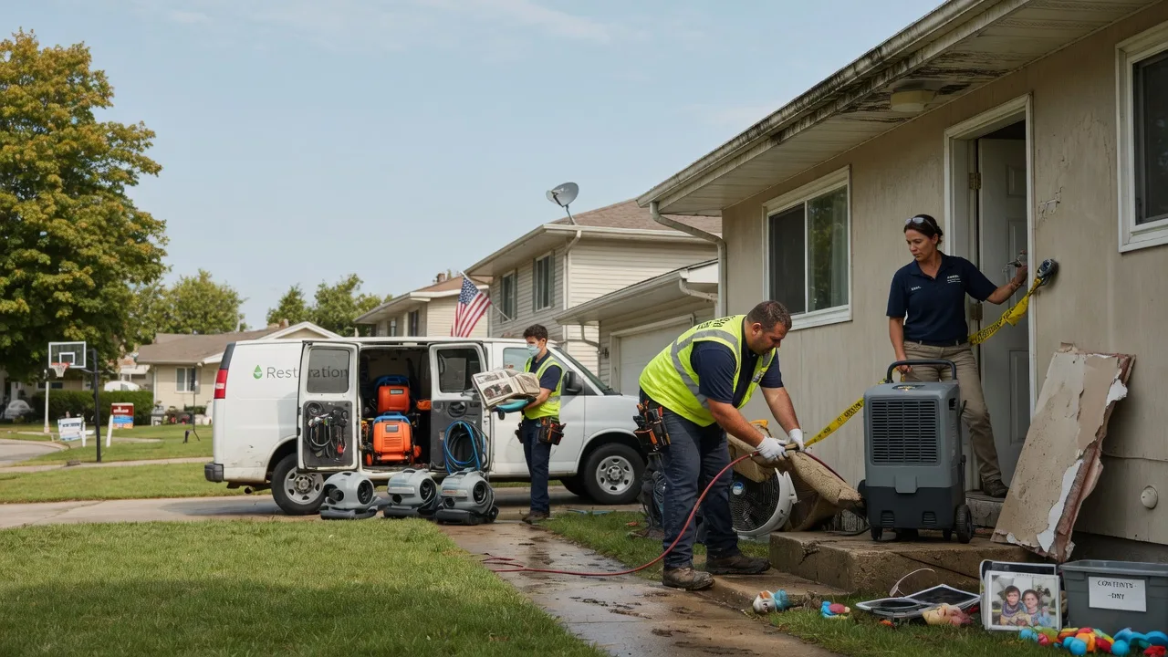 Water Damage Restoration in Worthington, IA near me